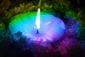 Holy Candle Energies Royalty Free Stock Photo