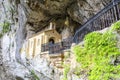 Holy cave of Covadonga