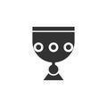 Holy chalice icon. Element of Easter holidays for mobile concept and web apps. Detailed Holy chalice icon can be used for web and Royalty Free Stock Photo