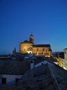 The Holy Chapel of the Saviour
during sunsetIn Ubeda town, AndalucÃ­a, Spain Royalty Free Stock Photo