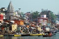 Holy City Benaras In India Royalty Free Stock Photo