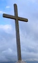 Holy Cross Against Cloudy Blue Sky Royalty Free Stock Photo