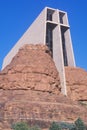 Holy Cross Catholic Chapel, inspired by Frank L. Wright in Sedona Arizona