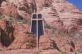 Holy Cross Catholic Chapel, inspired by Frank L. Wright in Sedona Arizona