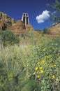 Holy Cross Catholic Chapel, inspired by Frank L. Wright in Sedona Arizona