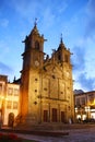 Holy Cross Church, Braga, Portugal Royalty Free Stock Photo