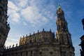 Holy Cross Church in a Dresden in Germany in Europe Royalty Free Stock Photo