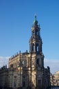 Holy Cross Church Dresden Germany Royalty Free Stock Photo