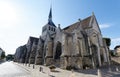 Holy Cross Church, first half of 12th century , in Provins , France . Provins - commune in Seine-et-Marne department