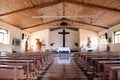 Holy Cross Church, Hanga Roa, Easter Island, Chile Royalty Free Stock Photo