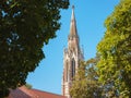 Holy Cross Church in Munich catholic church in Munich Germany. Royalty Free Stock Photo