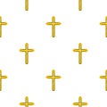 Holy cross pattern seamless