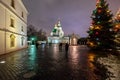 Holy Danilov monastery on Christmas eve