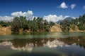 Holy Devariyatal, Deoria Tal, Devaria or Deoriya, an emerald lake with miraculous reflections of Chaukhamba peaks on its crystal