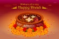 Holy diya for Diwali festival