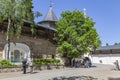 Holy Dormition Pskovo-Pechersky Monastery Pskov-Caves Monastery. Peter`s Tower