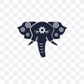 holy Elephant transparent icon. holy Elephant symbol design from