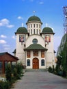 Holy Emperors Constantin and Elena cathedral in Urziceni, Romania Royalty Free Stock Photo