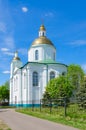 Holy Epiphany Cathedral, Polotsk, Belarus Royalty Free Stock Photo