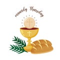 maundy thursday illustration