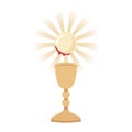 Holy eucharist vector