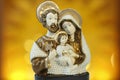 Holy family catholic image Royalty Free Stock Photo