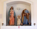 Holy Family, church of St. Nicholas in Cilipi, Croatia