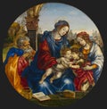 The Holy Family by Filippino Lippi Royalty Free Stock Photo