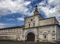 Holy Gate, monastery wall and St. Nicolas church 1 Royalty Free Stock Photo