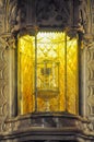 Holy Grail in Cathedral of Valencia, Spain