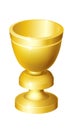 Holy Grail Cup Gold Chalice Goblet