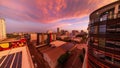 Holy grail timelapse of the Darwin CBD at sunset