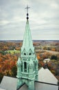 Holy Hill Church in Fall