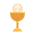 holy host for catholic communion Royalty Free Stock Photo