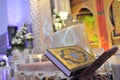 Quran - open for prayers-Ramdan