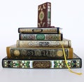 Holy Islamic Books Royalty Free Stock Photo