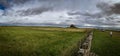 Holy Island, Lindisfarne Northumberland. Historic site. Royalty Free Stock Photo