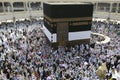 The Holy Kaaba is the center of Islam, Located in Masjid Al Haram in Mecca