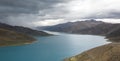 The holy lake sheep Zhuo Yong wrong before the storm Royalty Free Stock Photo