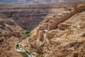 Mar Saba monastery Royalty Free Stock Photo