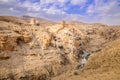 Holy Lavra of Saint Sabbas the Sanctified, West Bank Royalty Free Stock Photo