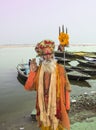 Holy man in Varanasi