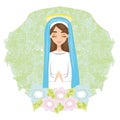 Holy Mary card