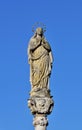 Holy Mary column in Eggenburg Royalty Free Stock Photo