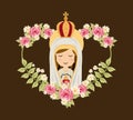 Holy Mary design