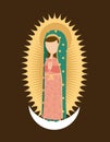 Holy Mary design Royalty Free Stock Photo