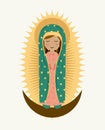 Holy Mary design Royalty Free Stock Photo