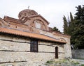 Holy Mary Peribleptos church in Ohrid Royalty Free Stock Photo