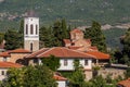 Holy Mary Peryvleptos (Peribleptos) church in Ohrid town, North Macedon Royalty Free Stock Photo