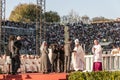 Holy mass with Pope Francis Royalty Free Stock Photo